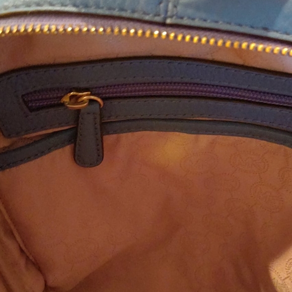 Michael Kors Rhea pebbled leather backback main image 7